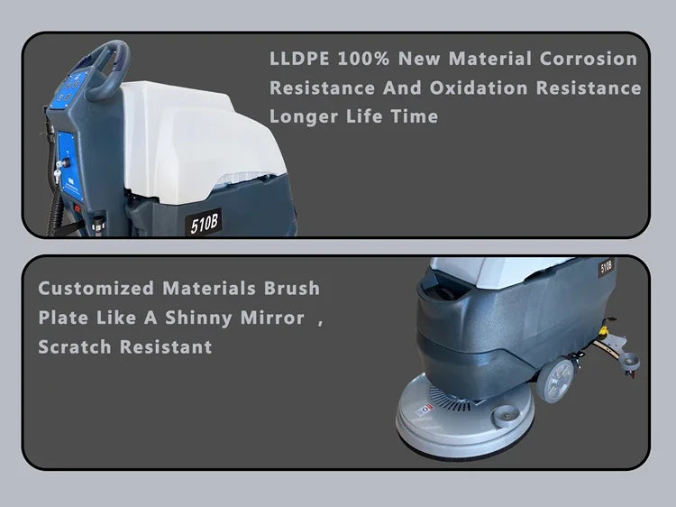VADE Professional Floor Scrubber - Industrial Cleaning Machine