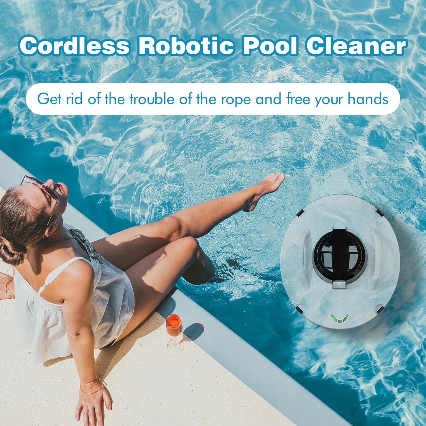 Key features of VADE automatic pool cleaner